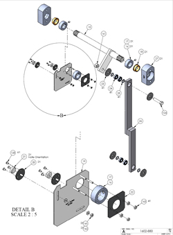 Doorking Arm Barrier Operator Parts - 1602 (View 2)