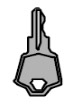 Elite Q118 Key for Access Door 