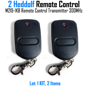 Heddolf 0219-300 300mhz Mini One Button Mini Remote Clicker 