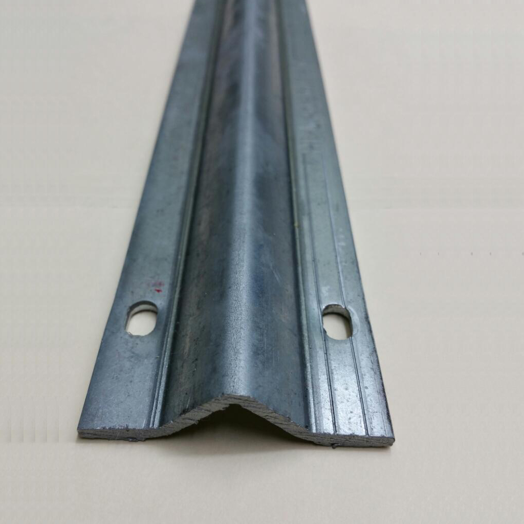 thumbnail interactive-video image 1 of Americal Steel Sliding Gate V-Track - Galvanized - 3.5" Wide X 60" Long (5ft) 1 of 6