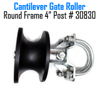 Cantilever Gate Roller Wheel Precision Nylon Heavy Duty 3