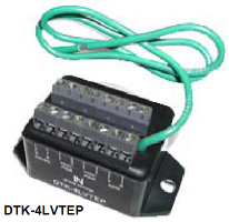 DITEK Residential Tele Entry Surge Suppressor 12 24 Volt And Phone Line 
