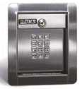 Doorking 1506-092 DKS 50 Memory Digital Keypad Entry Programmable Flush Mount