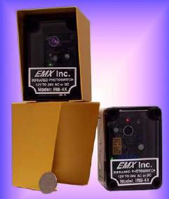 EMX Photo-Cell Safety Sensor - EMX IRB-4X Infrared Modulates Photo-Cell