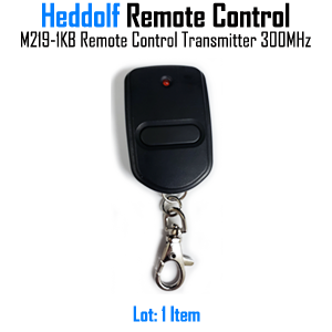 Heddolf 0219-300 300mhz Mini One Button Mini Remote Clicker 