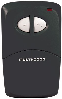 Multi-Code 109410: 2-Channel Visor Transmitter, Multi-Code 109410 Clicker