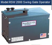 PowerMaster RSW 2000 Swing Gate Operator
