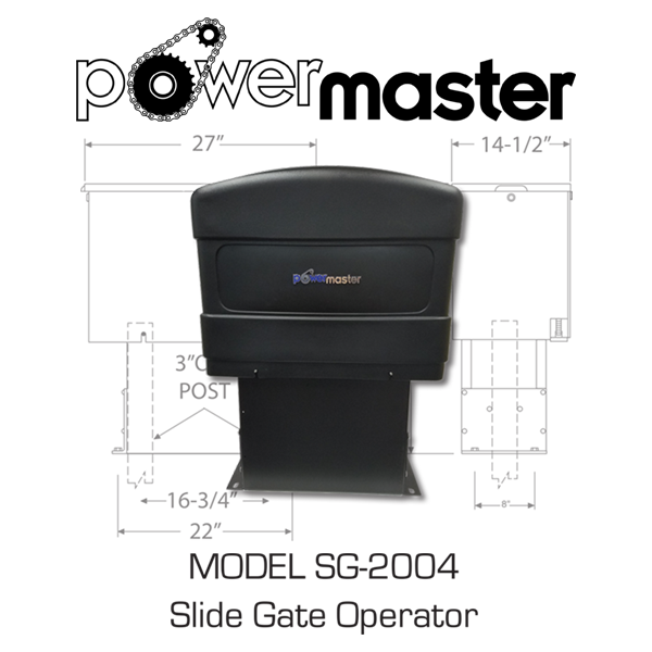 Power Master SG 2004 Gate Operator