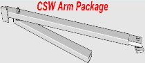Elite CSW200 & Robo Swing Gate Operator Parts - Elite Q104 CSW200 Standard Arm 
