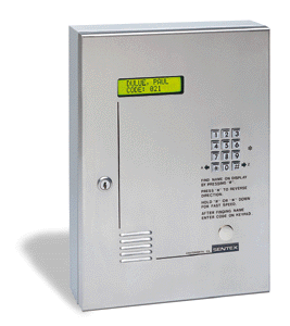 Sentex Infinity S Office Building or Gated Res. Community Telephone Entry System - 2-Line Display of 16 Ch. Each