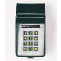 Linear AKR-1 Keypad, Linear Exterior Digital Keypad with Radio Receiver: Linear AKR-1 