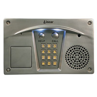 Linear Entry Systems Linear Telephone Entry System Keypads Remote