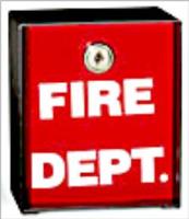 Lock Box Fire Department Emergency Access Knox KS-2 key switch (not supplied) 