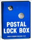 Lock Box Postal Office Access accept standard postal key lock (not supplied)